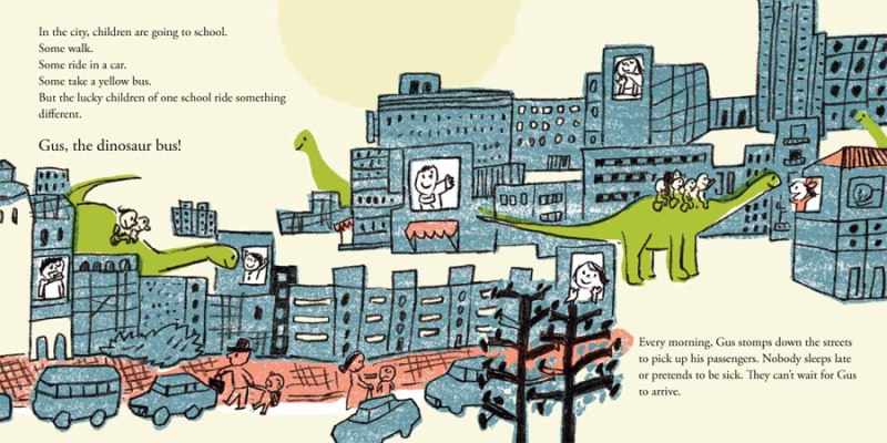 Gus, the Dinosaur Bus