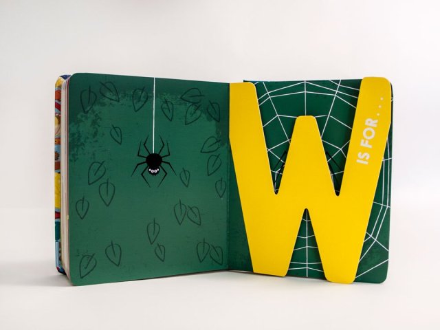 Alphablock: An interactive Alphabet Book 